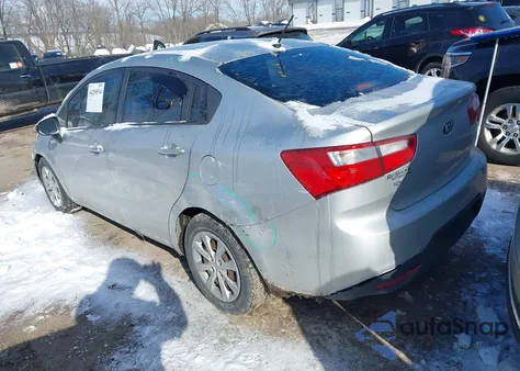 2015 Kia Rio Lx из США, поврежденный, VIN KNADM4A38F6500450